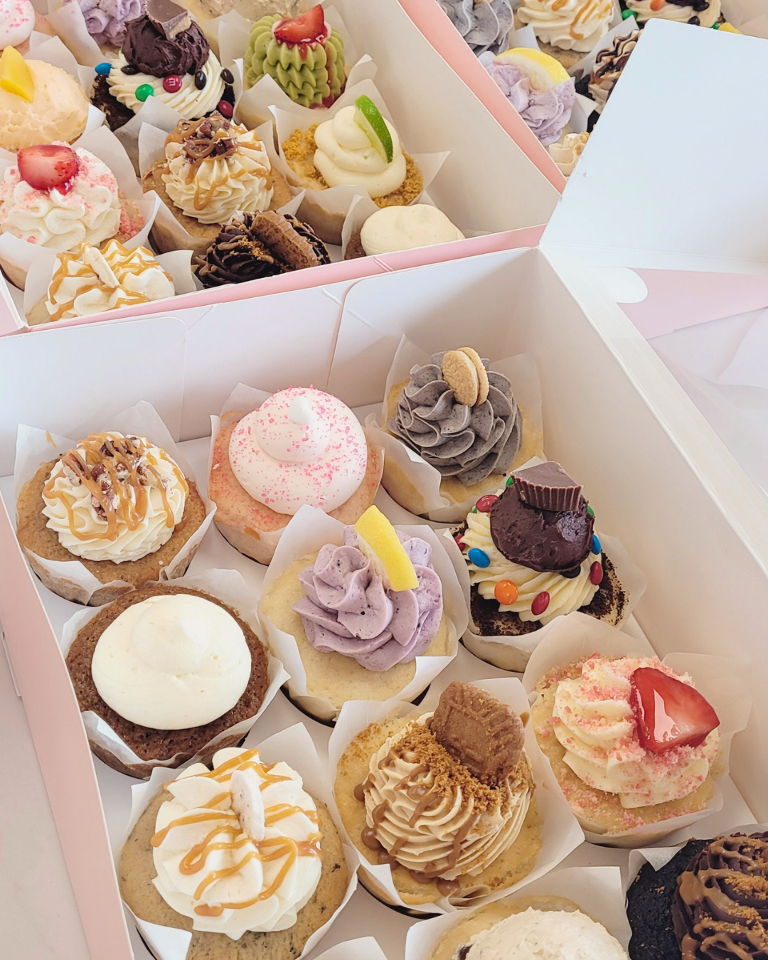 assorted cupcakes